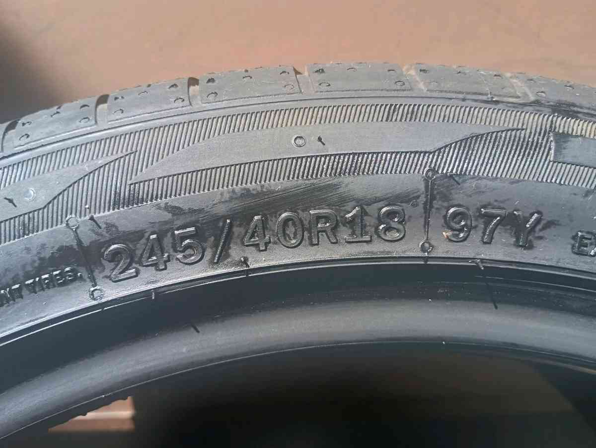 2 TIRES - Fairfield, California - FleaMarketBay