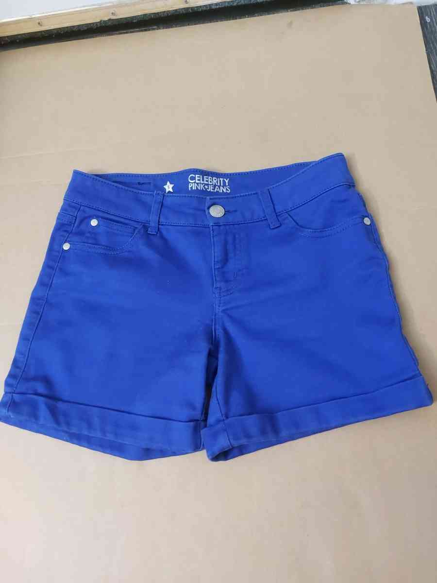 Celebrity Pink Electric Blue Jean Shorts Size S - Atlanta, Georgia - FleaMarketBay