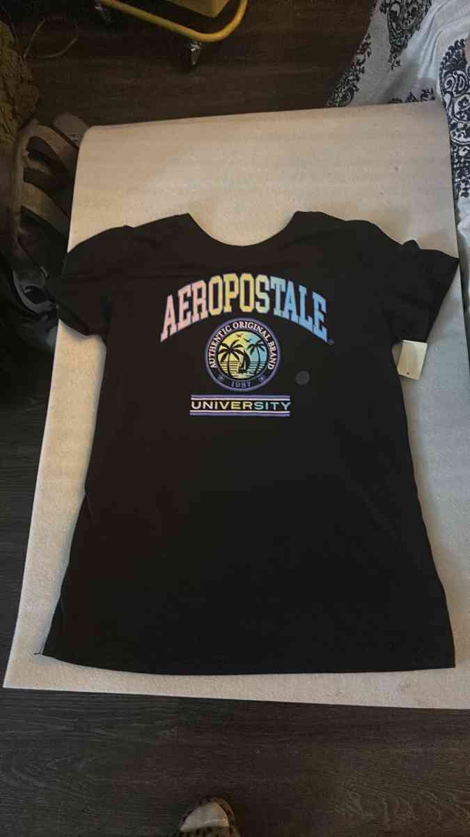 Aeropostale University Classic Crew 1987 Short Sleeve Tee Si
