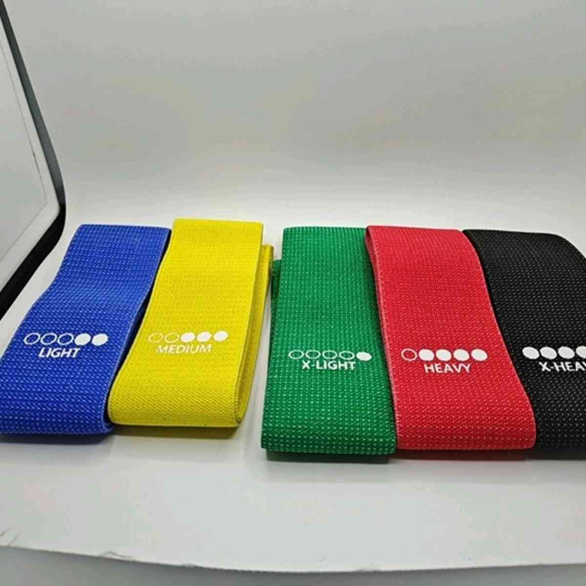 Resistance Bands Loop Gym Exercise Yoga Strength Workout Fit