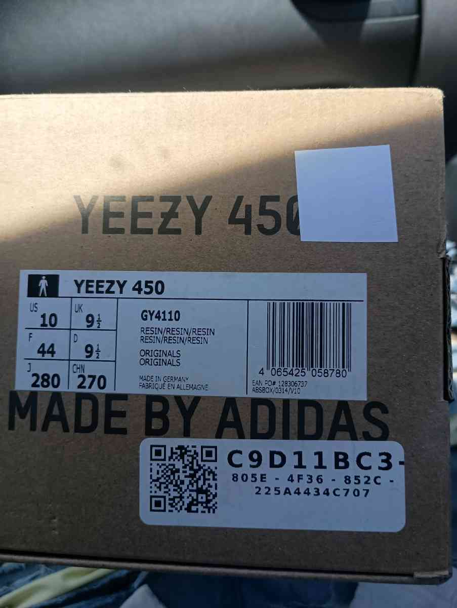 Yeezy 450 Resin Sz10