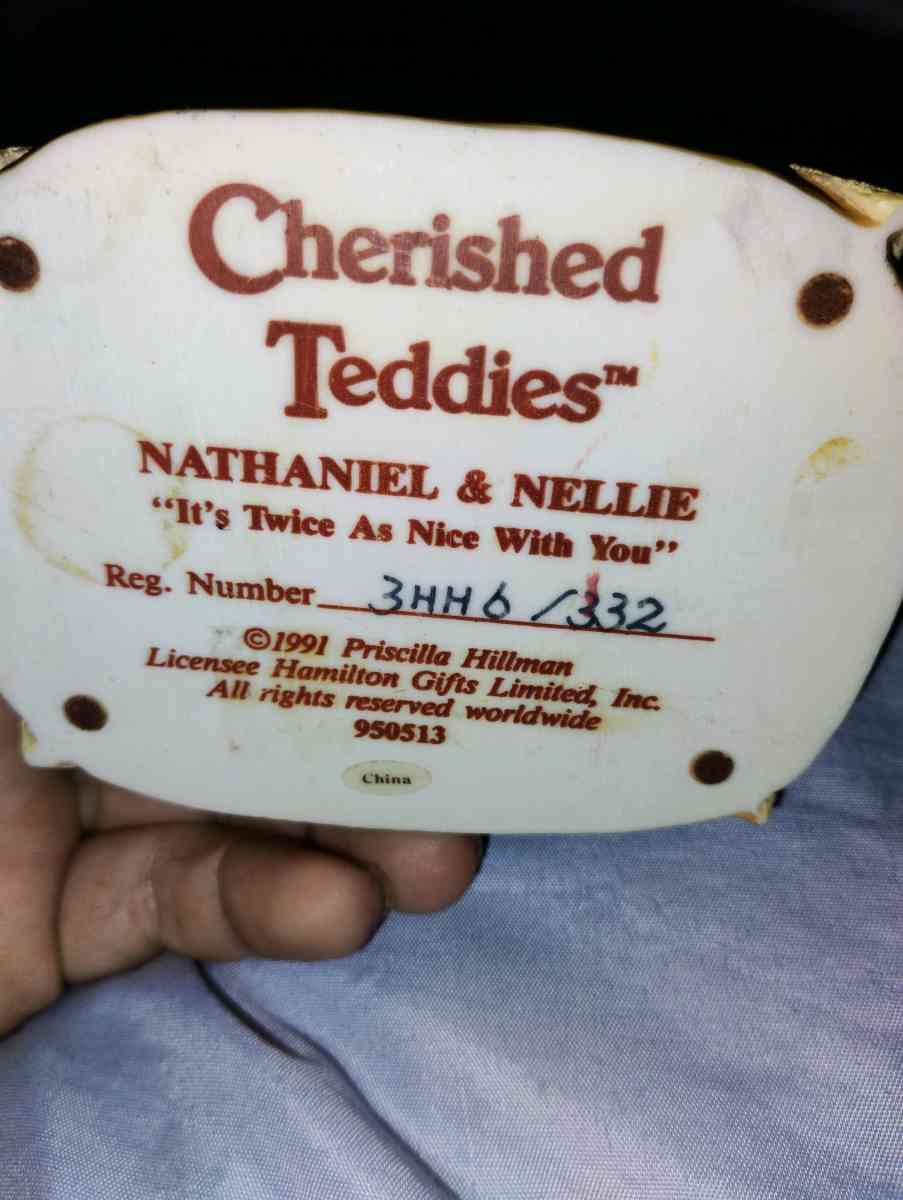 cherished Teddies bear figurines - Pearland, Texas - FleaMarketBay