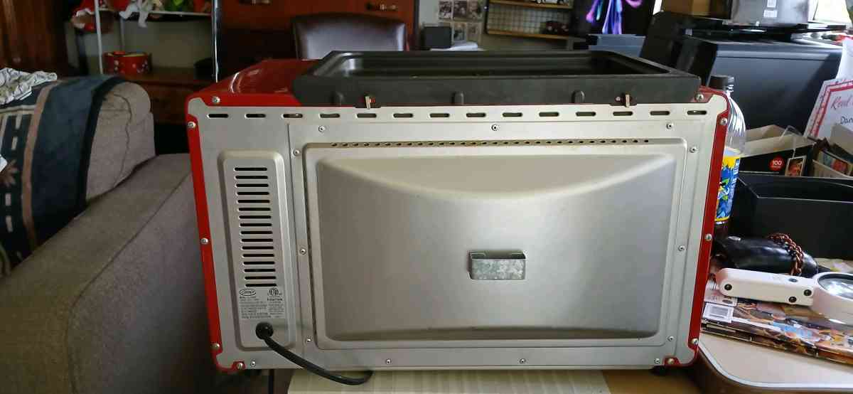 red toaster oven