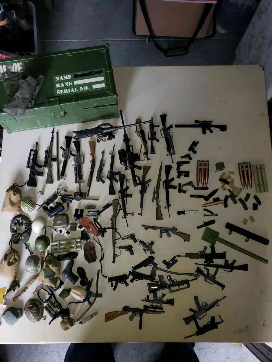gi joe accessories lot
