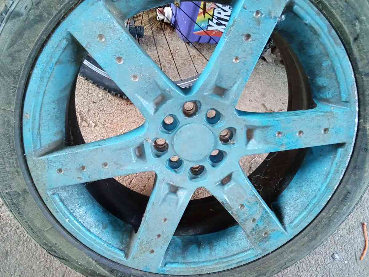 Used Rim and tire