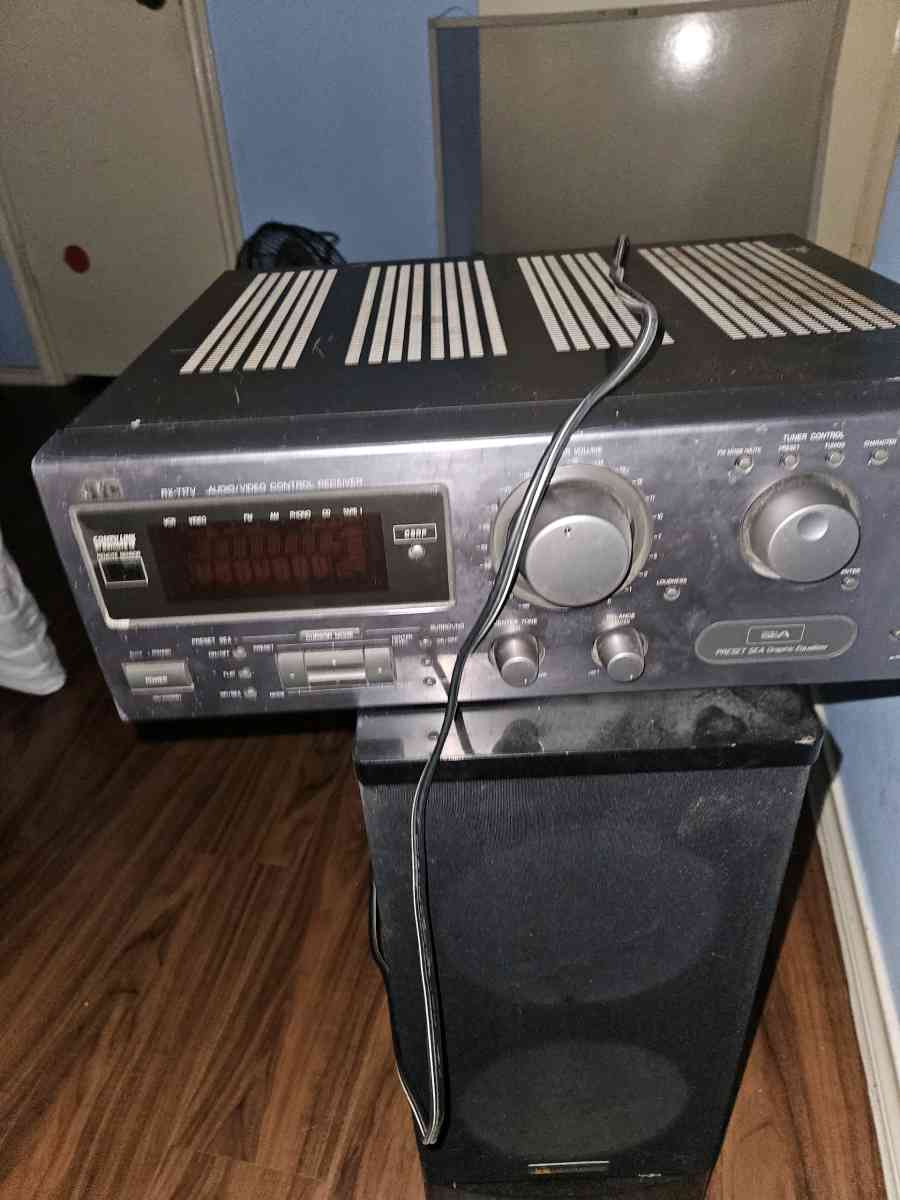 JVC AV Receiver and Theater Research speaker - Sugar Land, Texas - FleaMarketBay