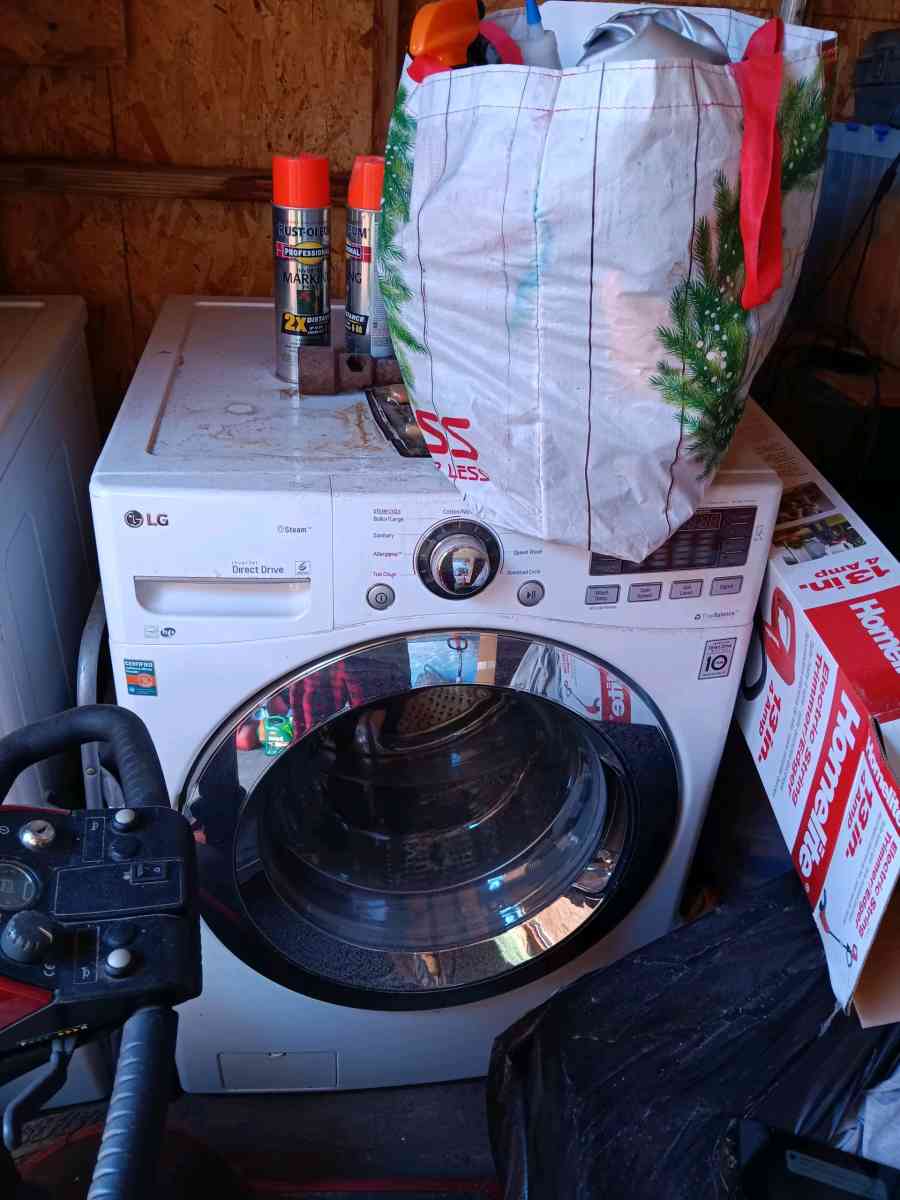 washer and dryer both 110v and 220V