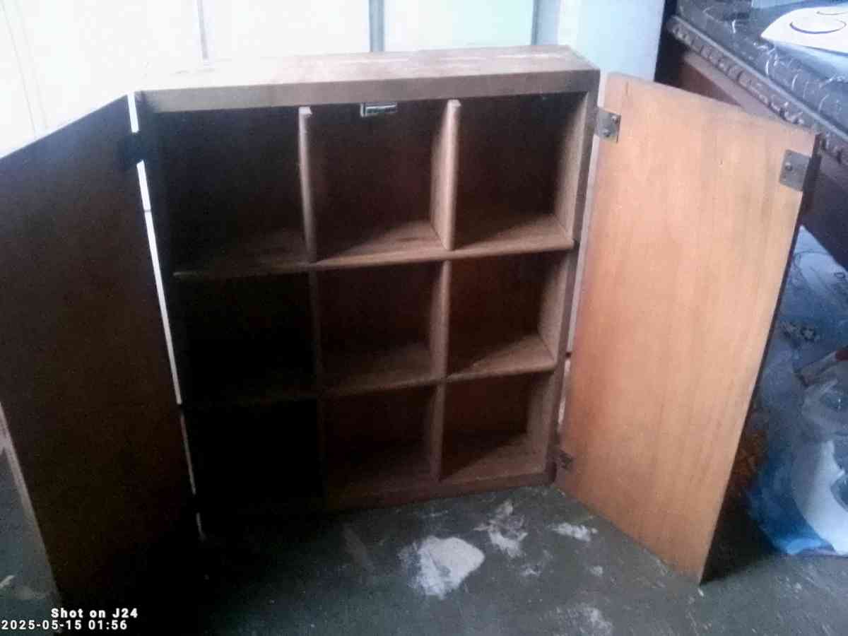 Vintage Coca Cola Wooden Wall Cabinet