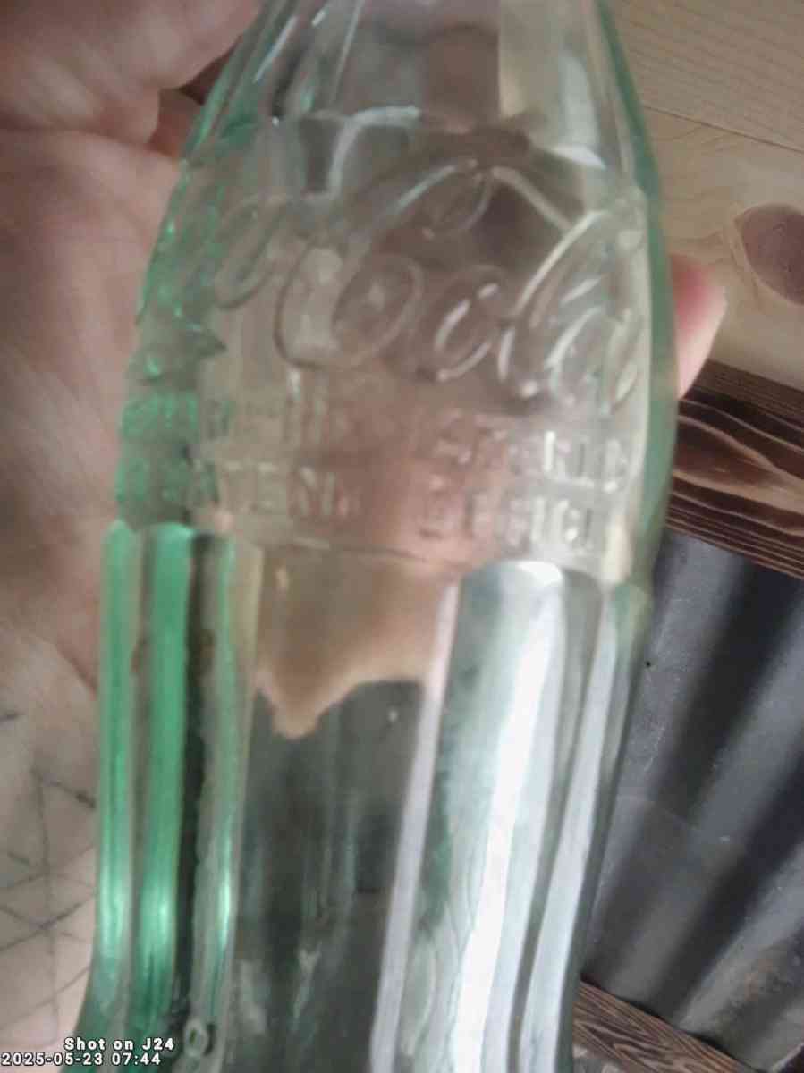 Vintage Coca Cola Bottle Hobbleskirt Green