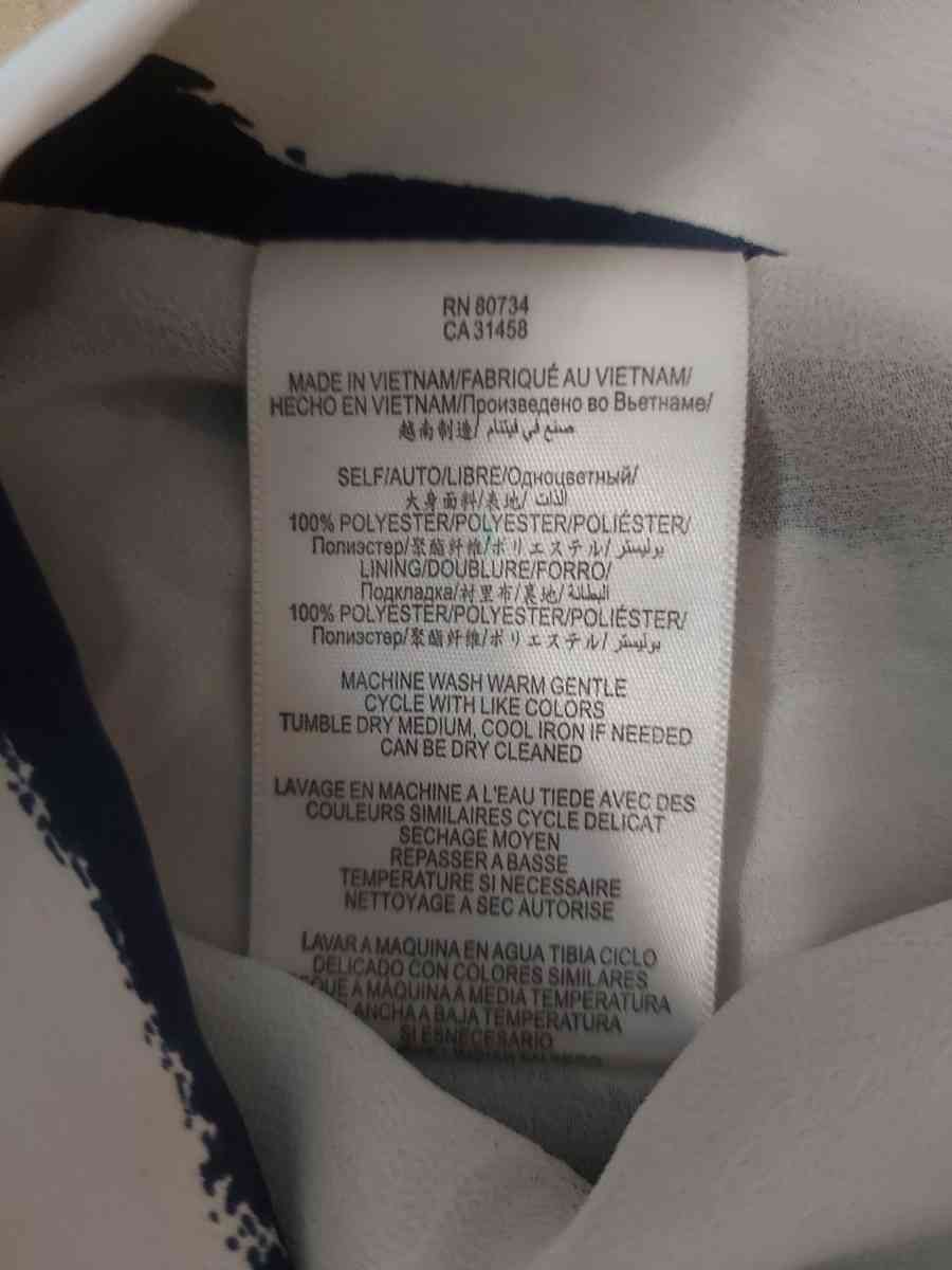 BCBGeneration Nautical BlueWhite Striped Shorts Size 0