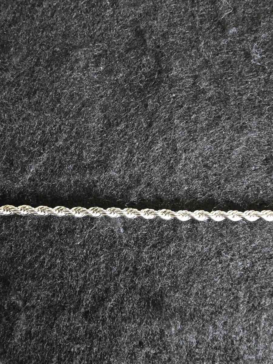925 Sterling Silver Twisted Rope Bracelet - Simsbury, Connecticut - FleaMarketBay