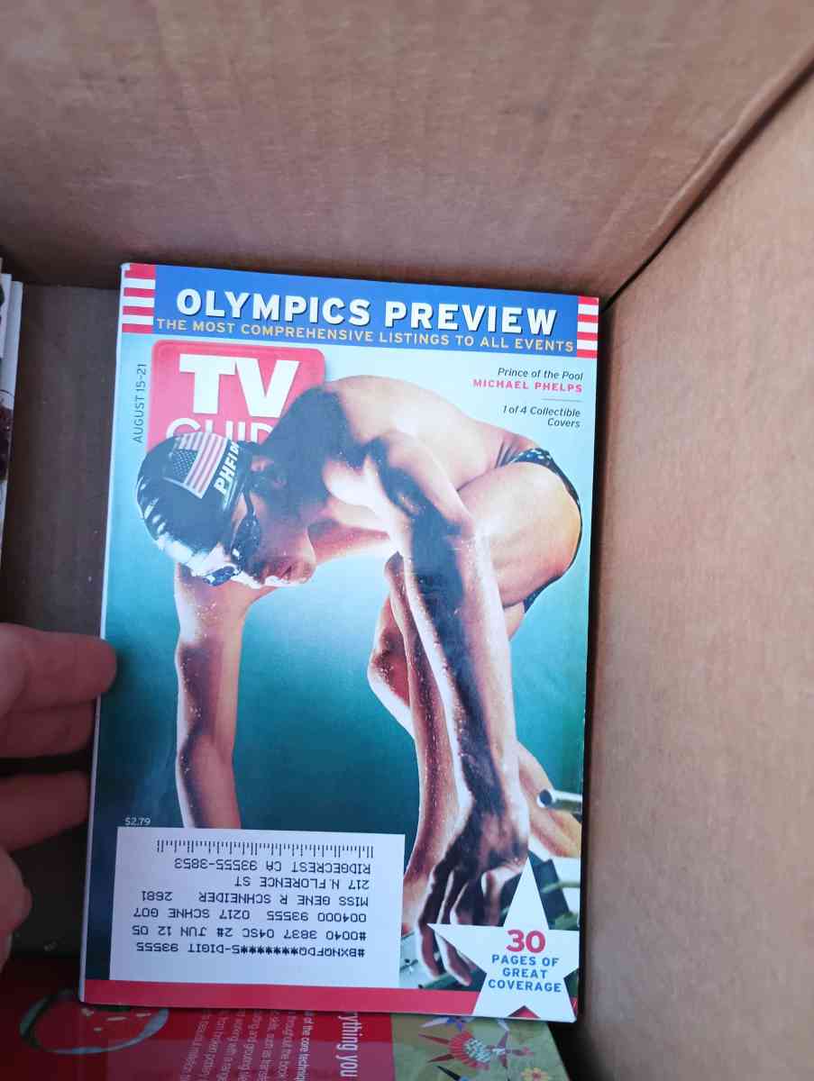 TV guides from 1981 through 2000 special covers