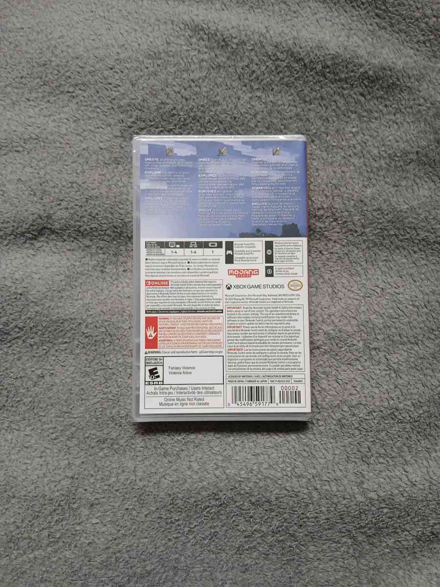 Minecraft Nintendo Switch - North Hollywood, California - FleaMarketBay