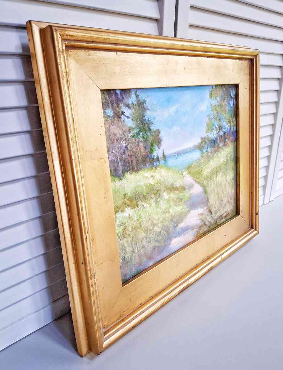 Original Cape Cod Oil Painting by Local Artist Authentic