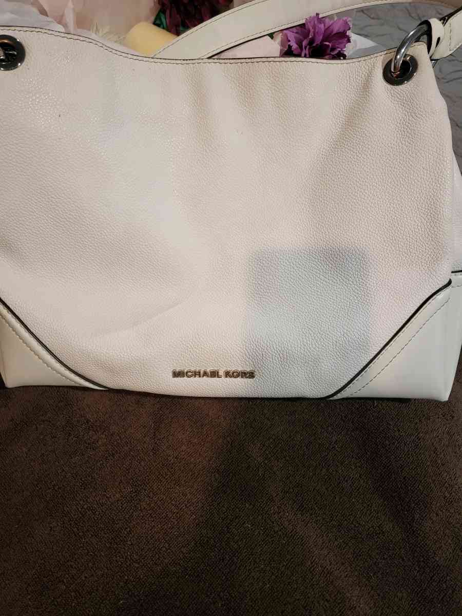 White MK Handbag