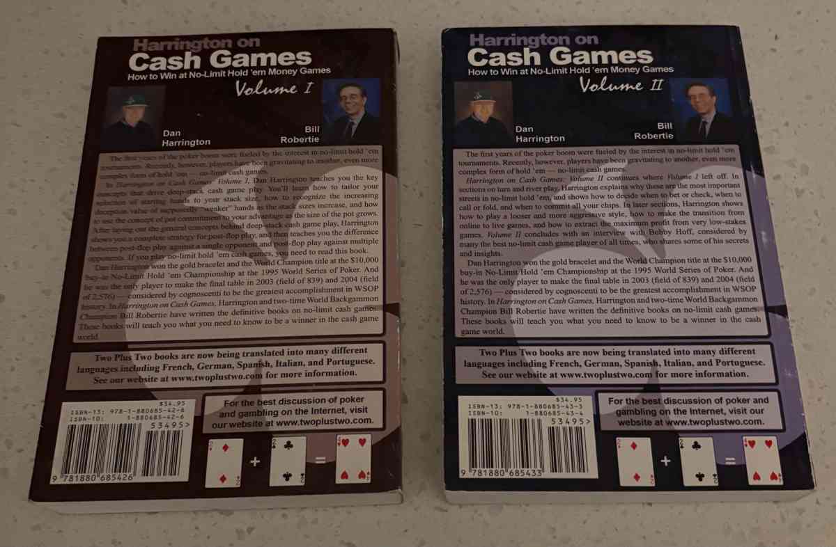 Cash games by Harrington - Salt Lake City, Utah - FleaMarketBay