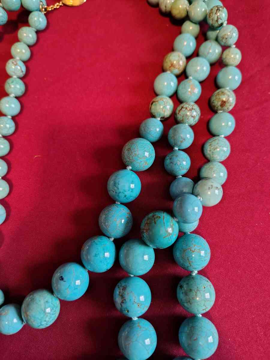 Estate Turquoise Necklace Sonia