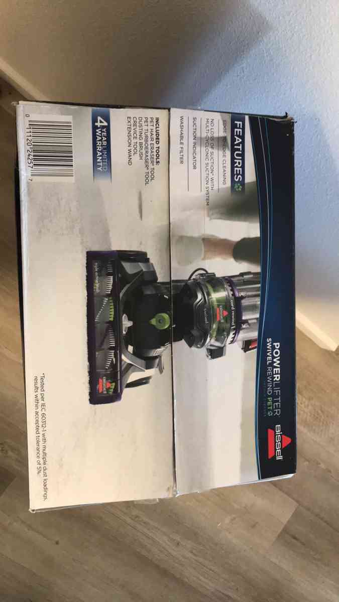 Bissel power lift pet vacuum cleaner