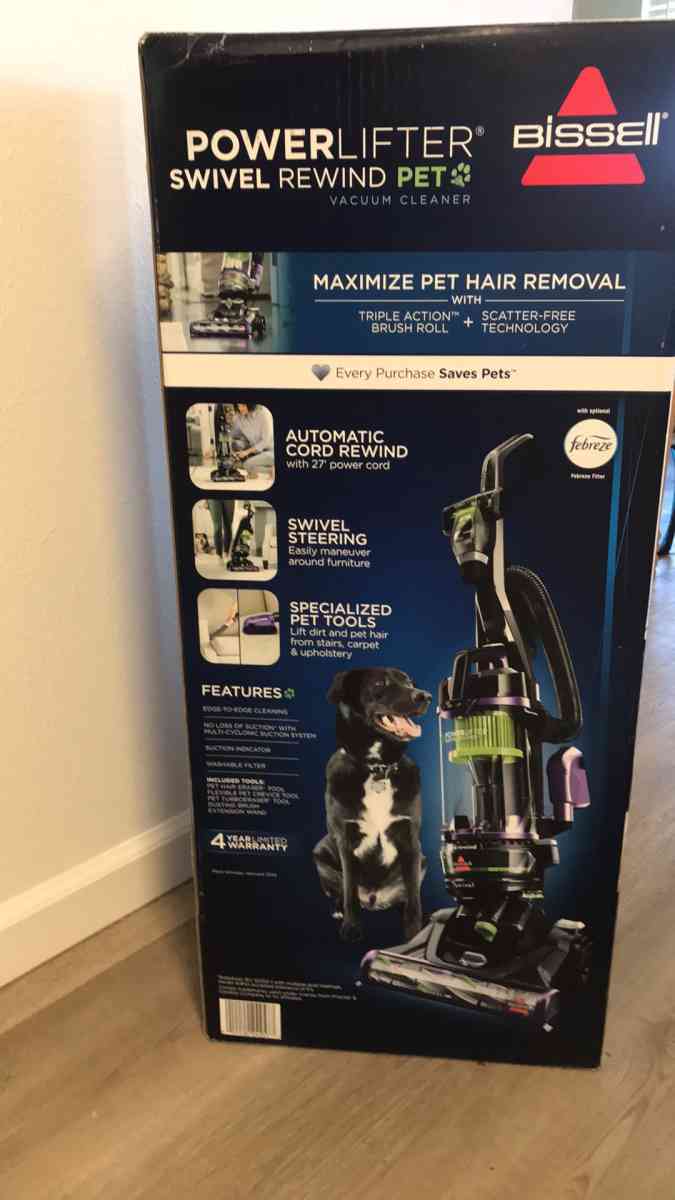 Bissel power lift pet vacuum cleaner