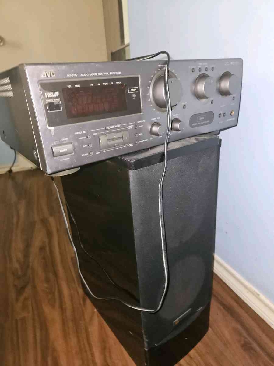JVC AV Receiver and Theater Research speaker - Sugar Land, Texas - FleaMarketBay