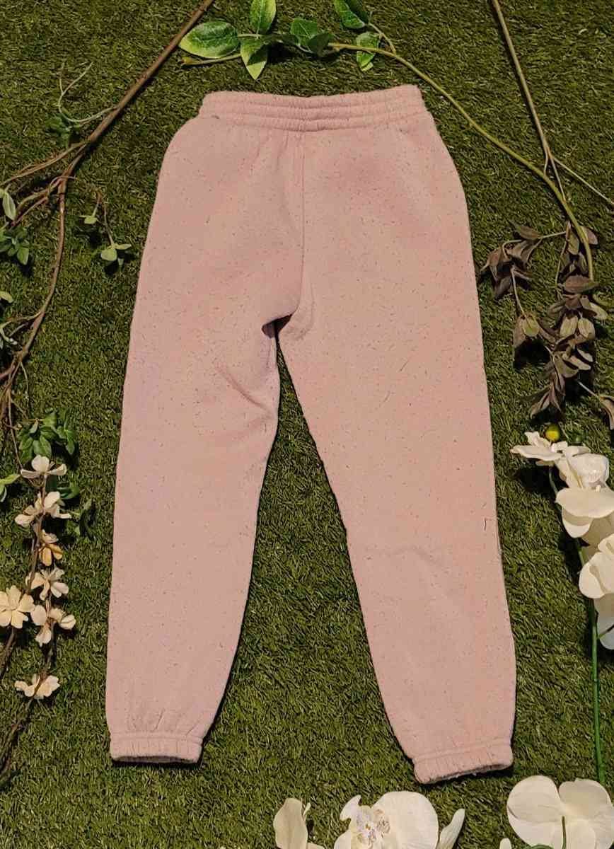 Girls Pink fleece joggers