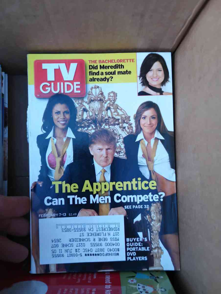 TV guides from 1981 through 2000 special covers