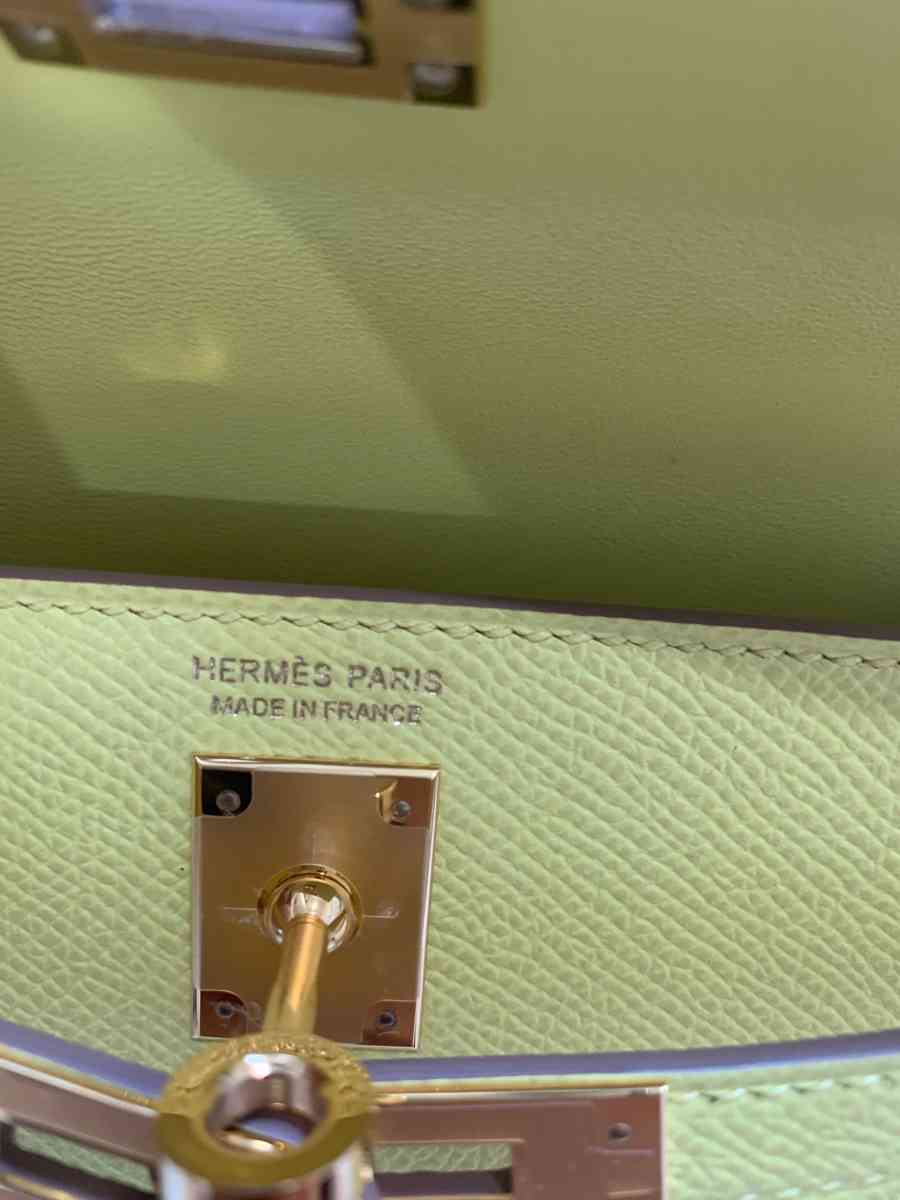 Hermes Mini Kelly Epsom Yellow