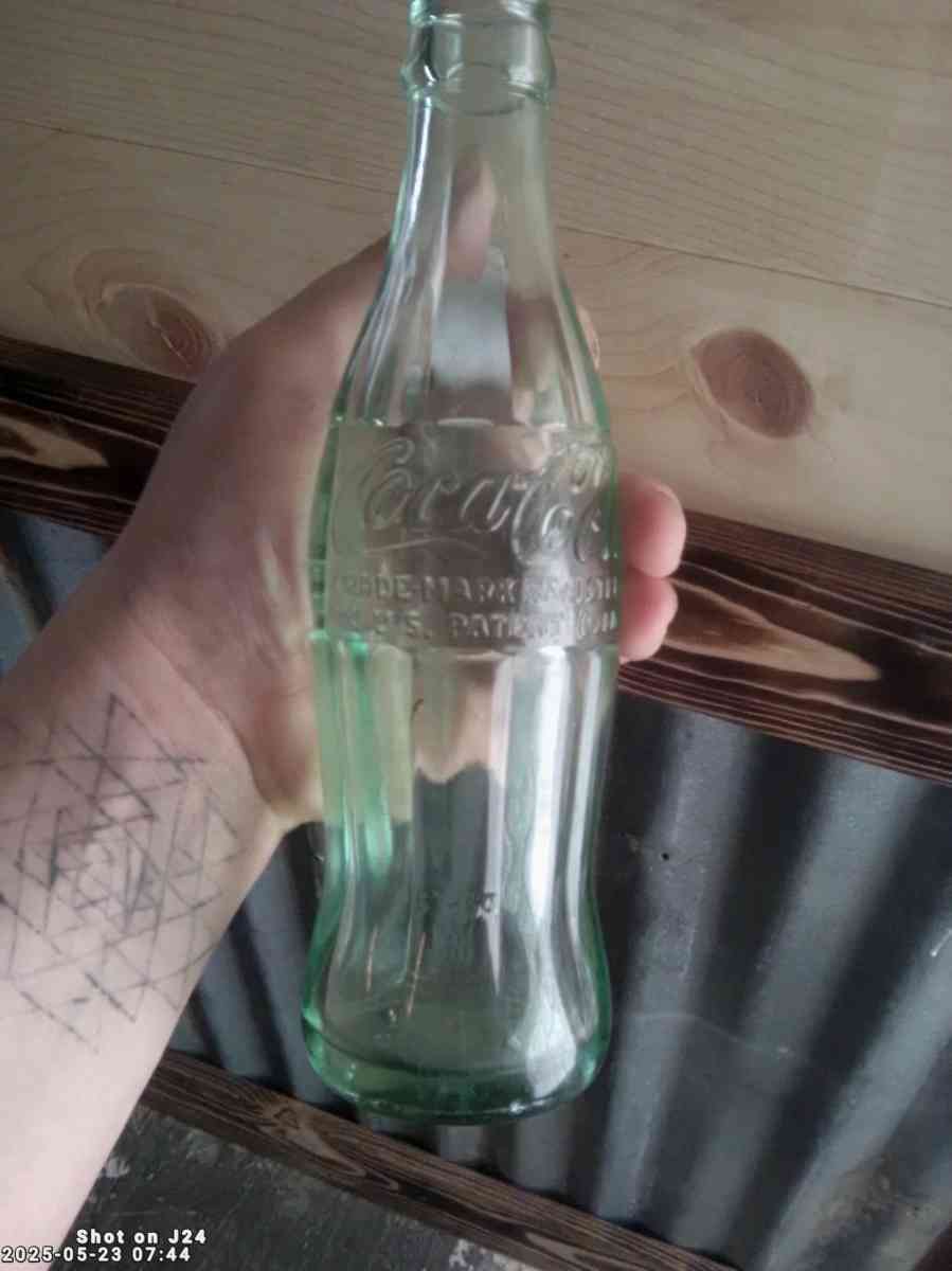 Vintage Coca Cola Bottle Hobbleskirt Green