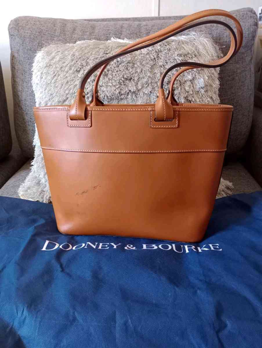 Dooney  Bourke Brown Beacon Tote Bag Shoulder Bag