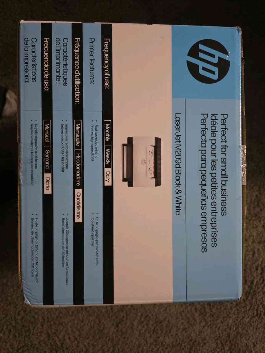 HP LaserJet M209d Printer