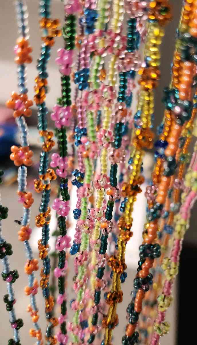 beaded necklaces