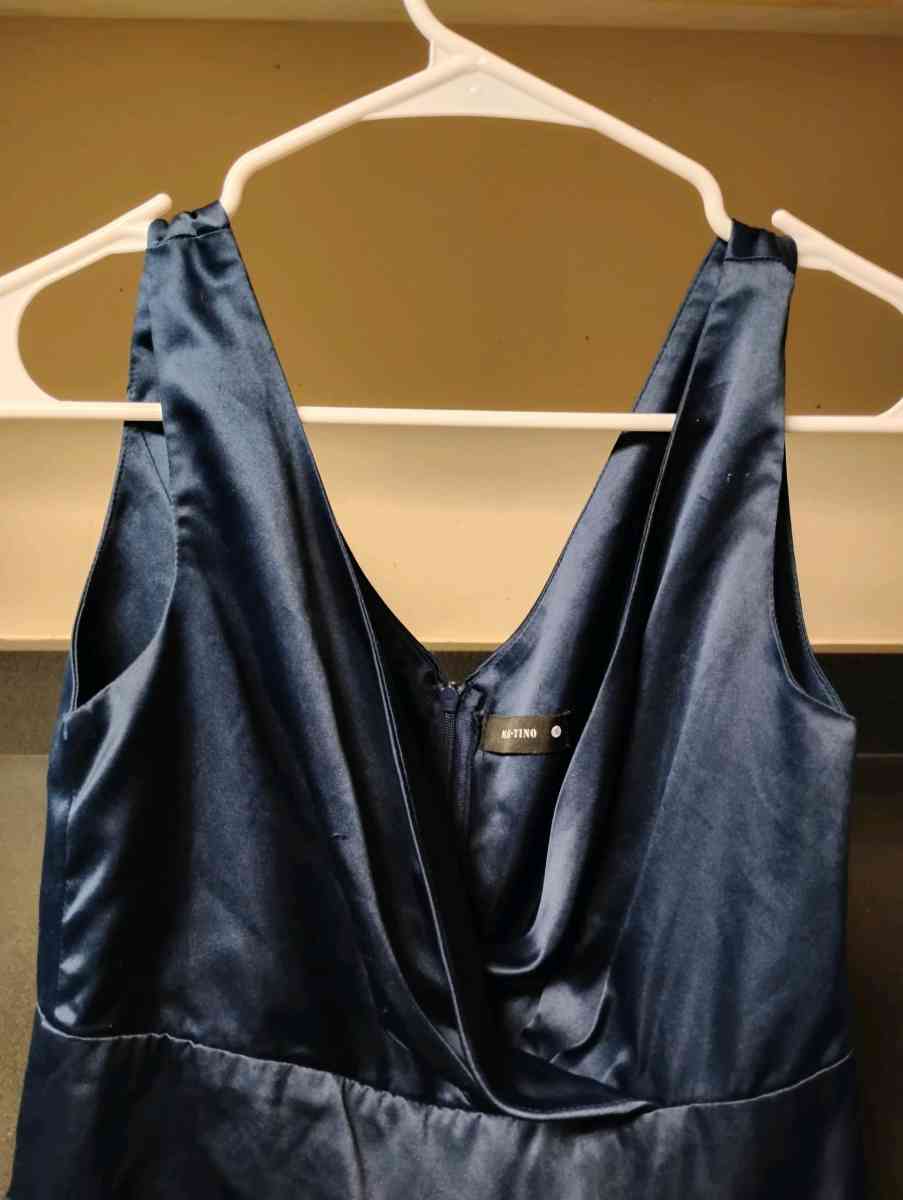 Max Tino Satin Fit N Flare Midi Dress - Atlanta, Georgia - FleaMarketBay