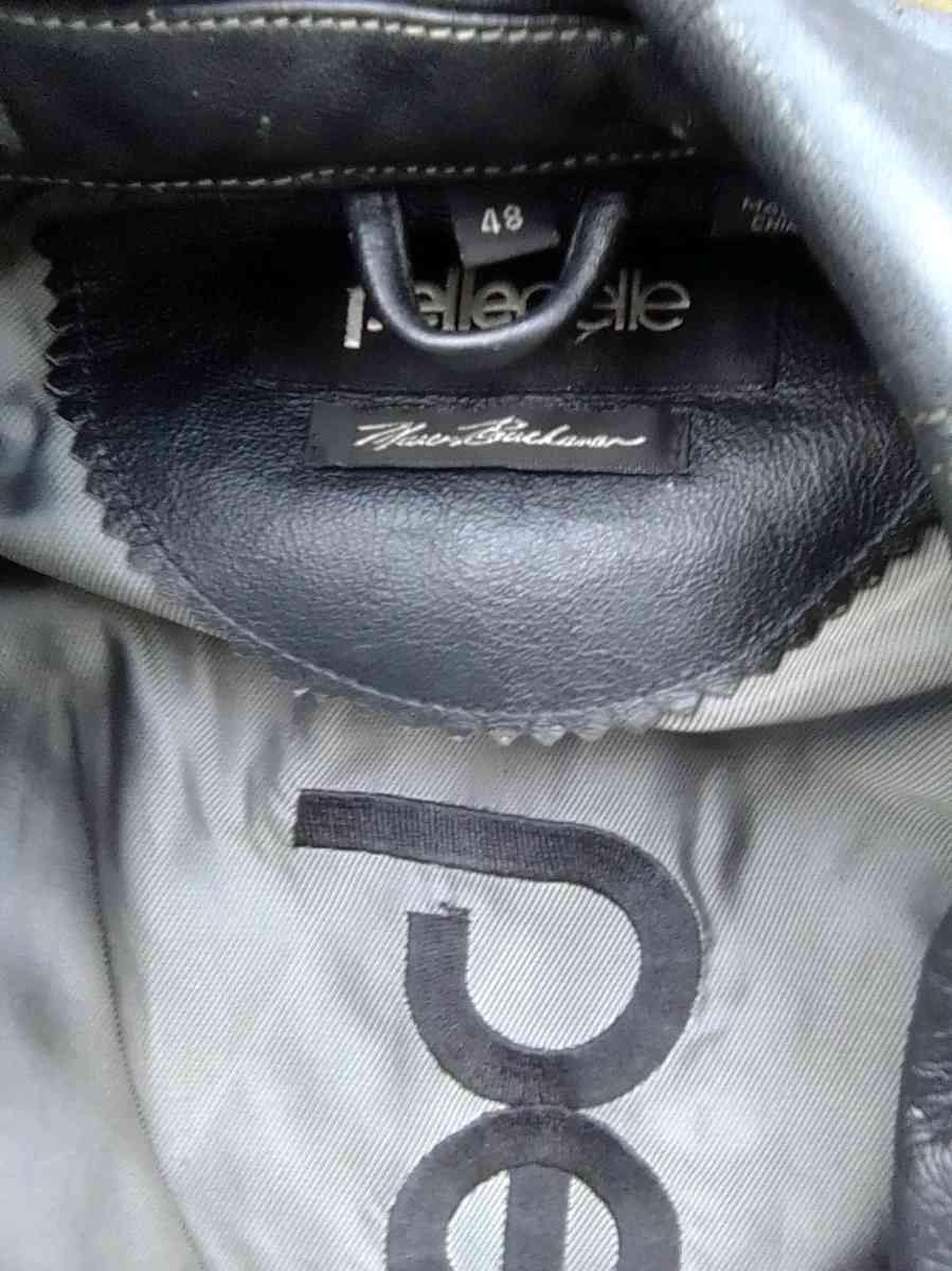 authentic Pelle Pelle Soda Club Marc Buchanan leather jacket