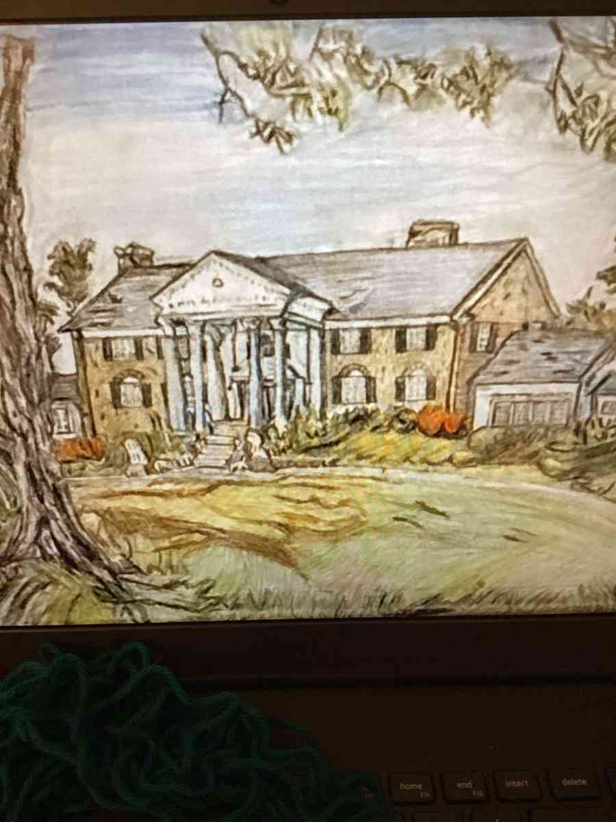 Original Graceland Mansion Of Elvis GG