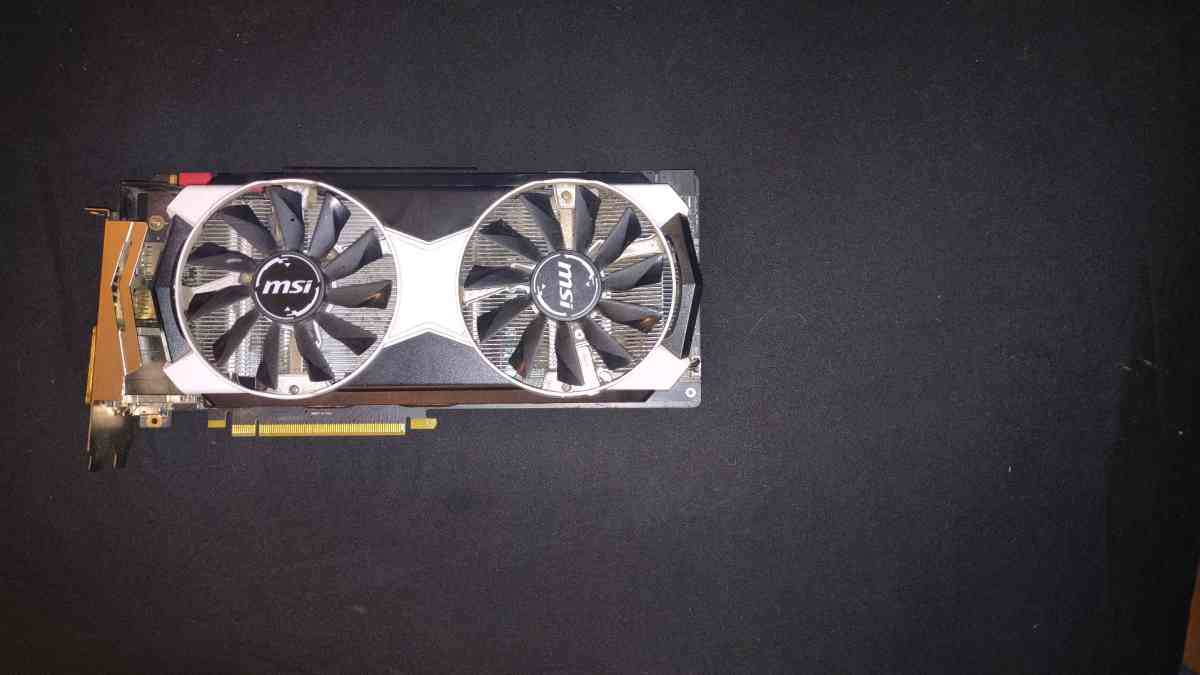 GTX 980 MSI graphics card