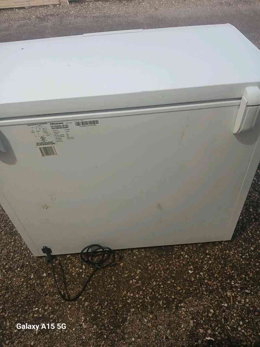 hisense deep freezer