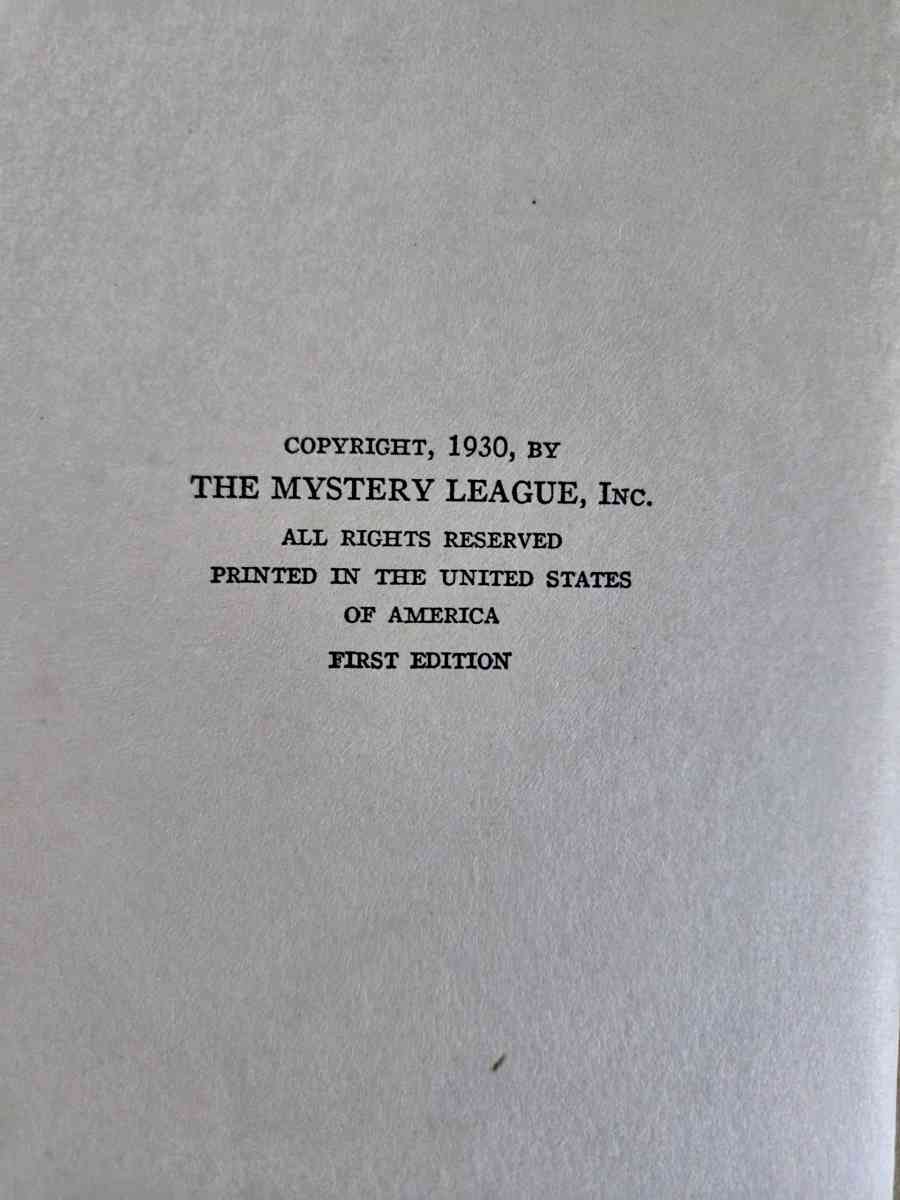 Peril by Sydney Horler First Edition 1930 - Crittenden, Kentucky - FleaMarketBay