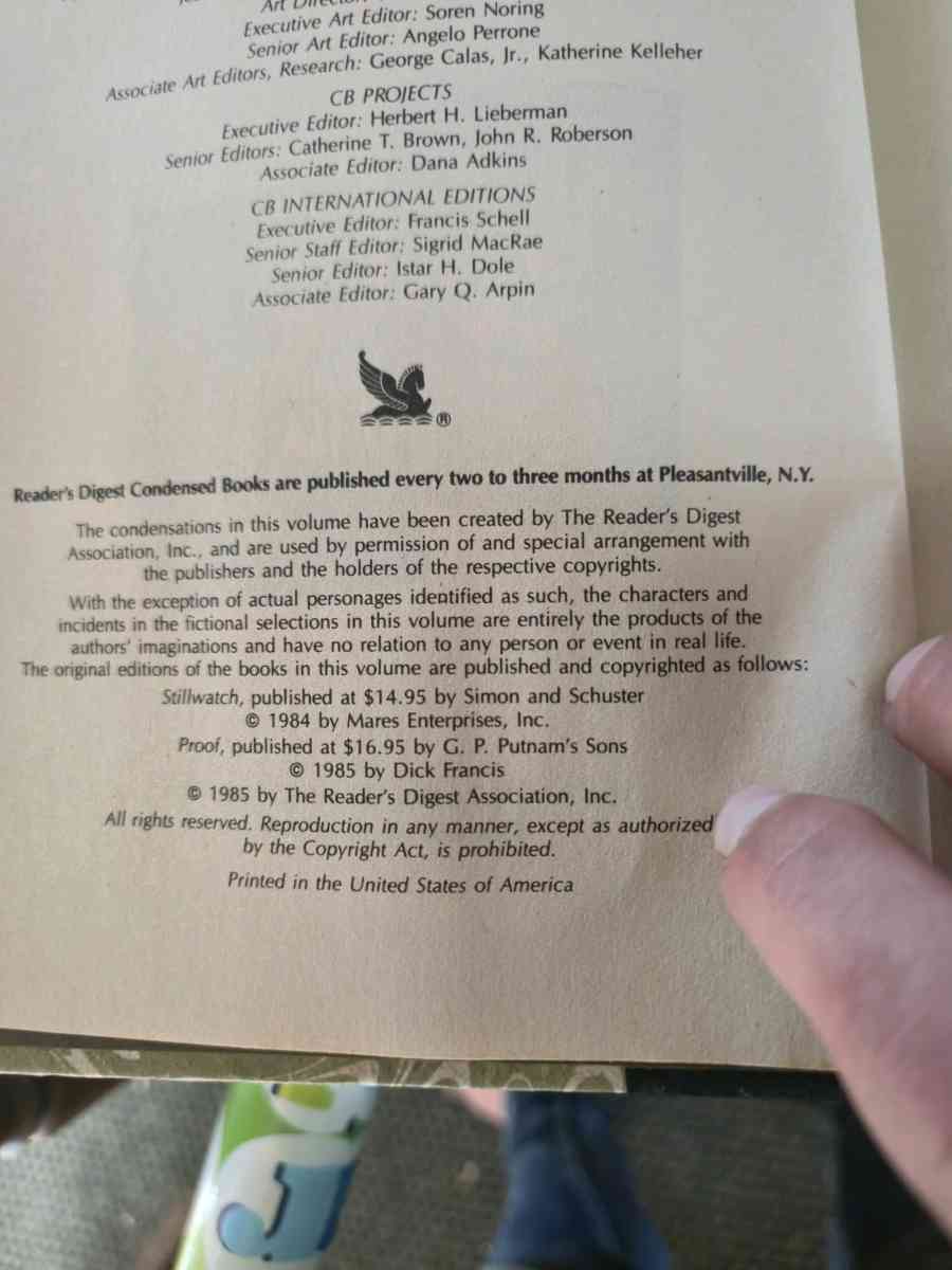 Readers Digest Condensed Books Best Sellers - Crittenden, Kentucky - FleaMarketBay