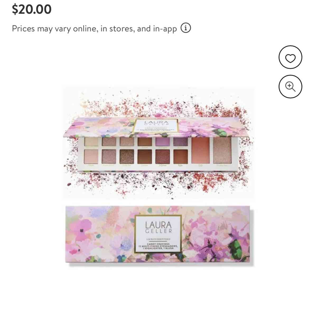 Laura Geller Candy Cravings Eyeshadow Blush  Highlighter Pal