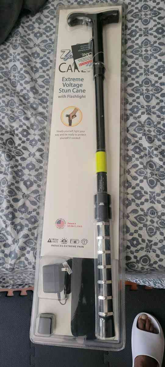 walking cane stun gun