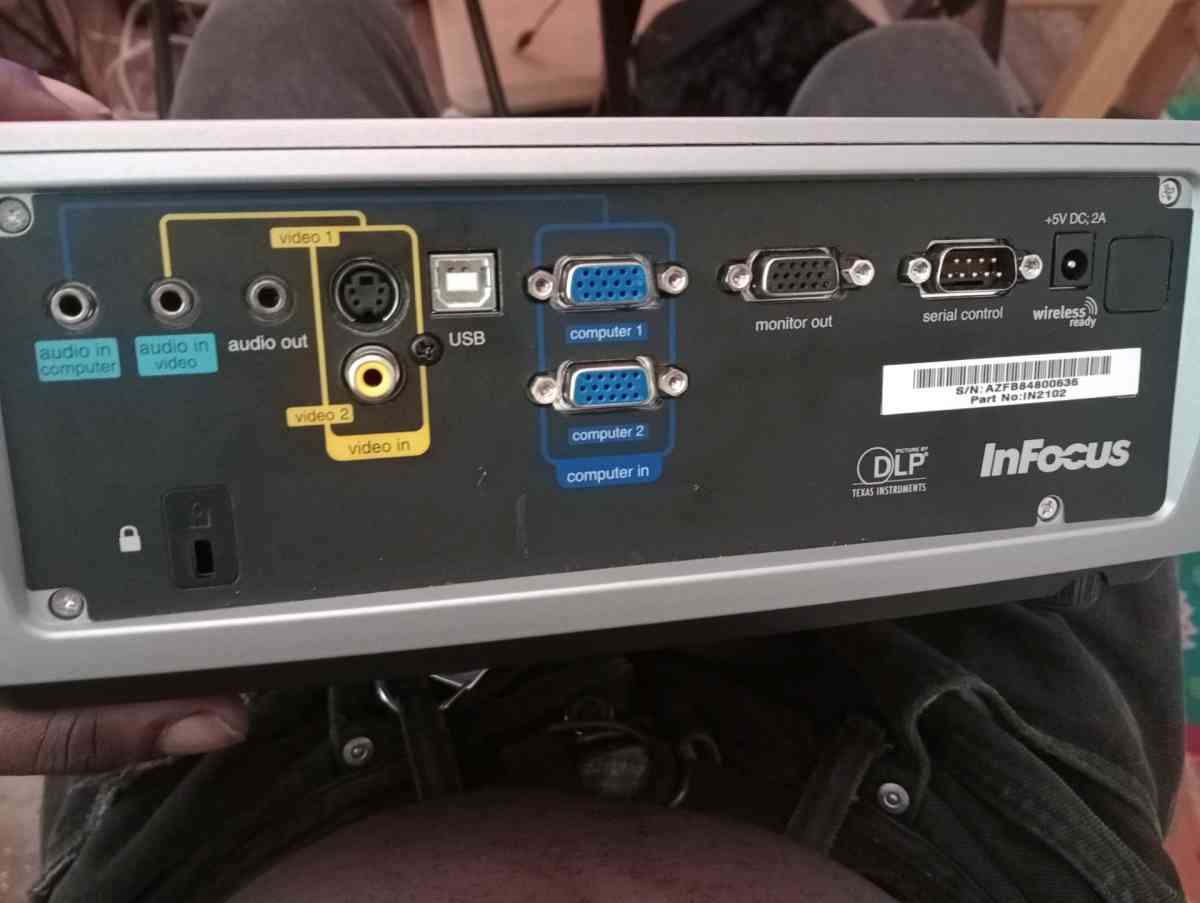 InFocus IN2102 Projector With Remote