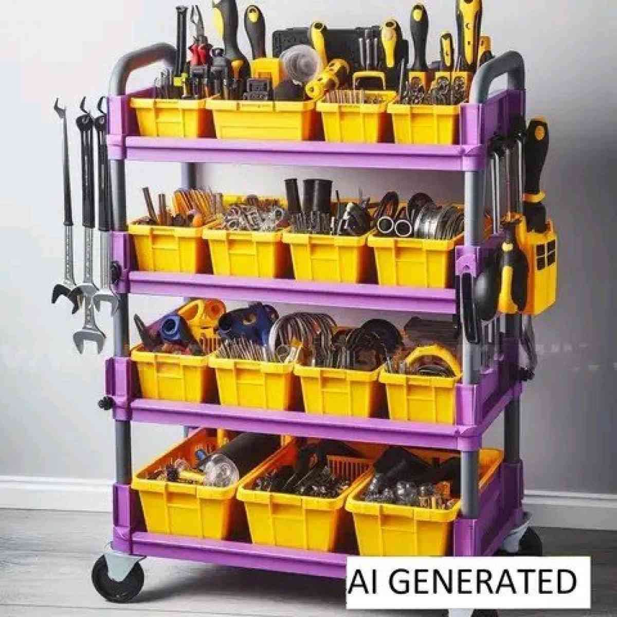 Rolling Warehouse Shelving Storage Carts - Washington, District of Columbia - FleaMarketBay