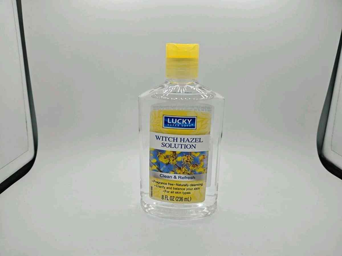 Lucky Super Soft Witch Hazel Solution  8 fl oz Bottle