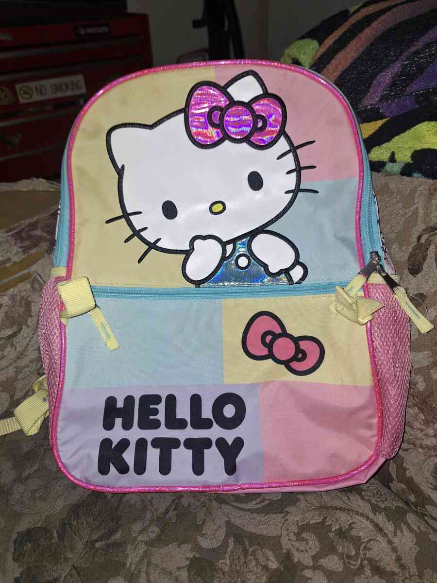 Hello Kitty Backpack and Lunch Bag