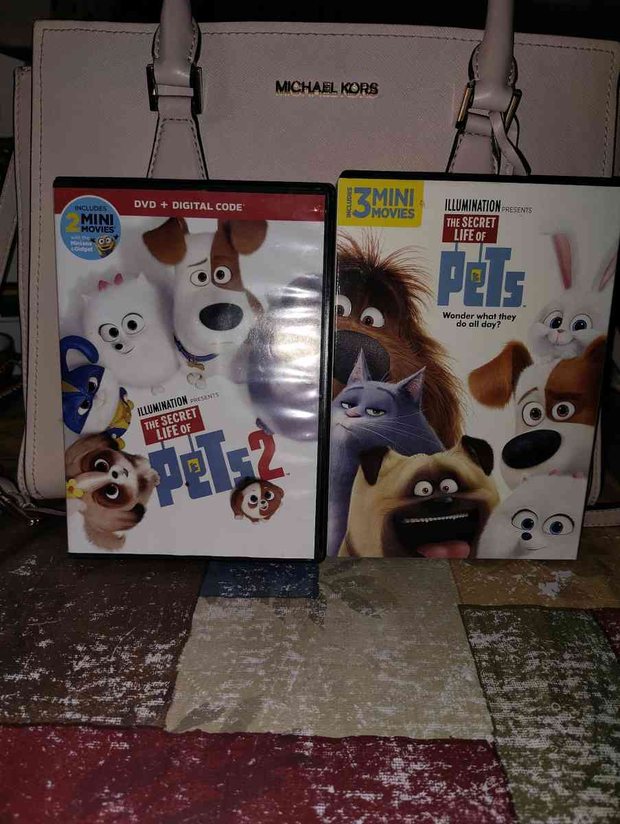Secret Life of Pets 1 and 2 bundle