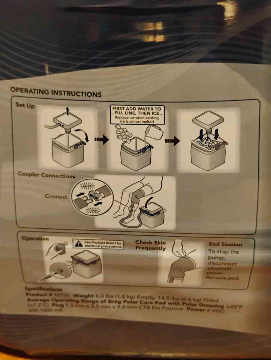 breg polar care cube