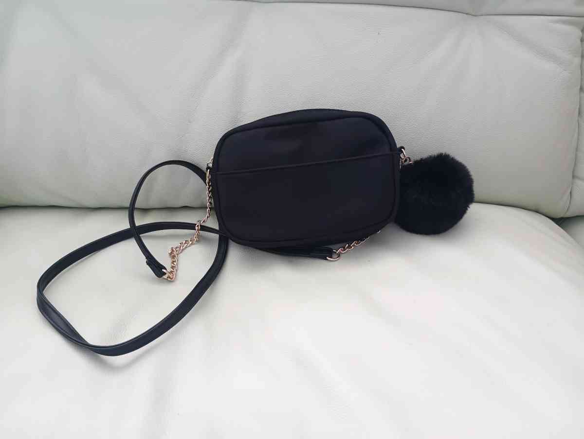 Black small crossbody bag