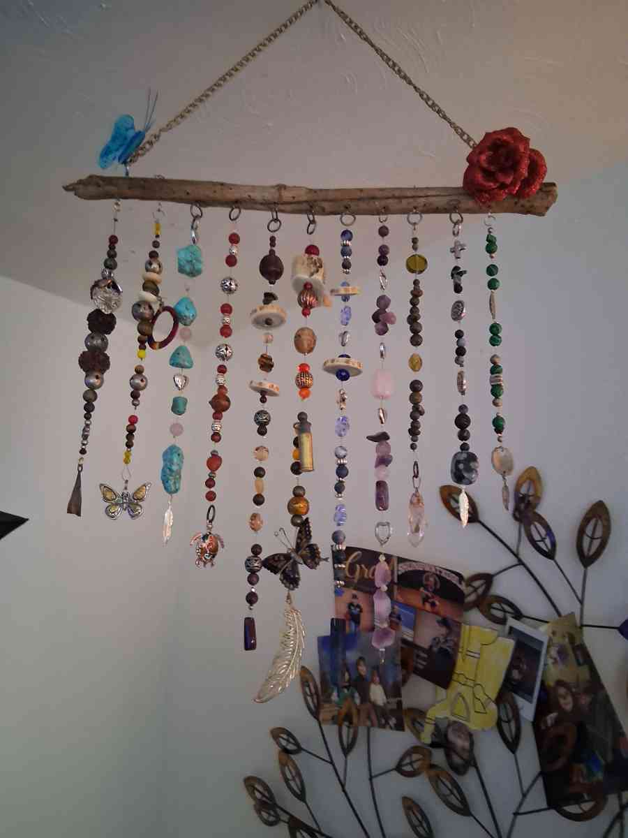 Handmade Beaded Window Art