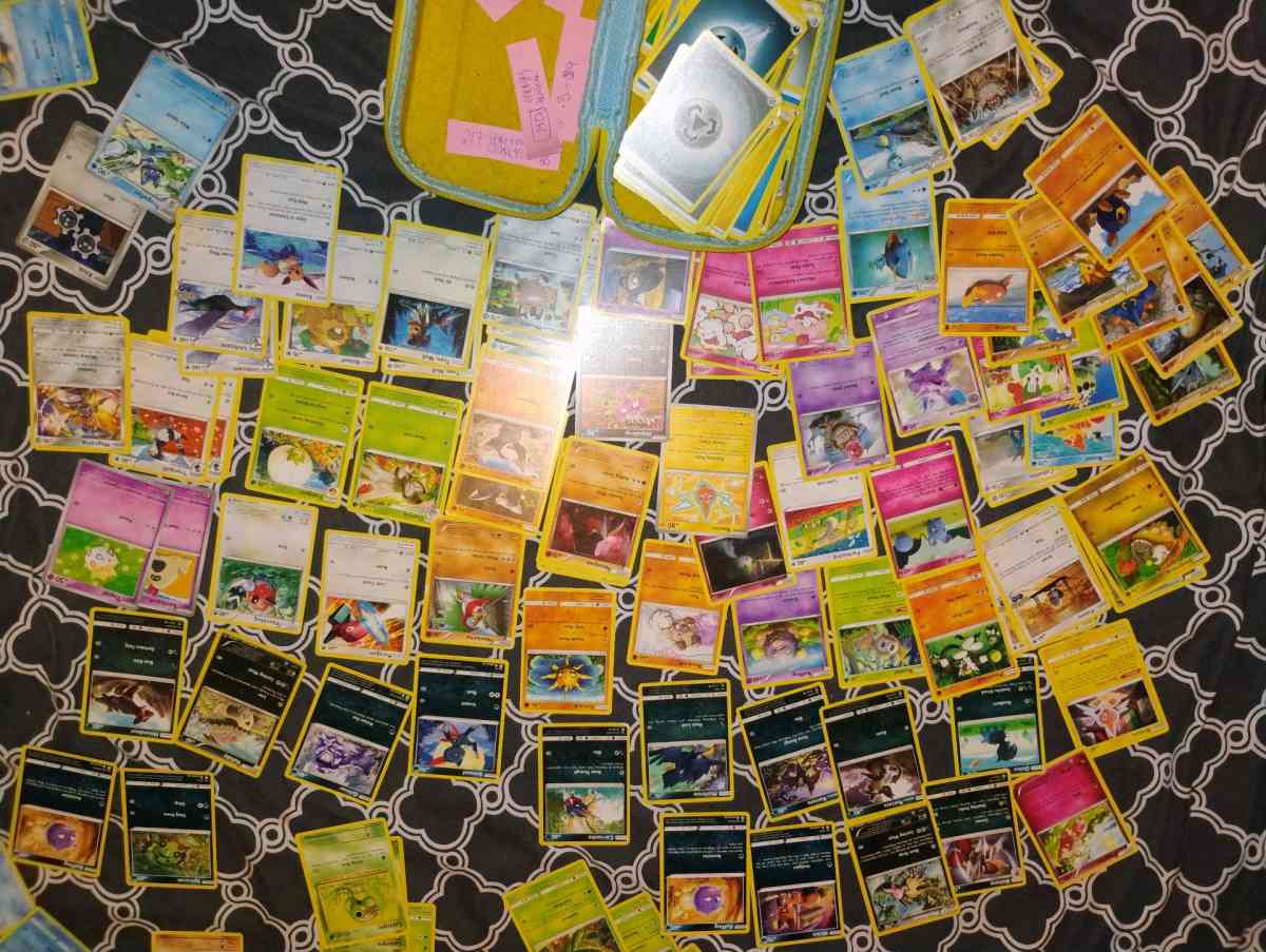 Pokemon trading cards