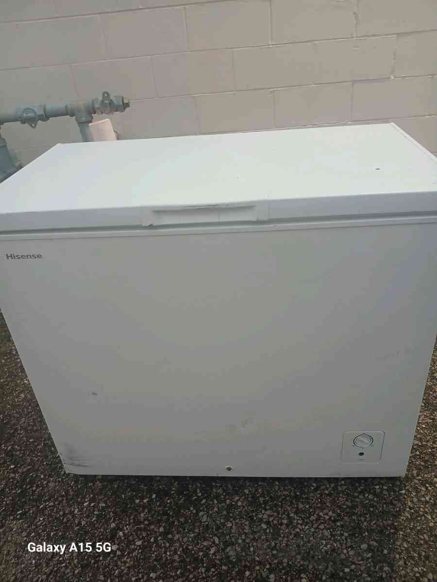 hisense deep freezer